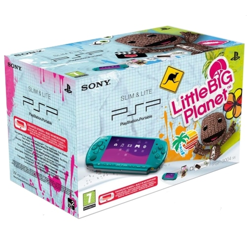 Consola Sony PlayStation Portable Turqoise, Verde + Joc Little Big
