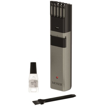 Aparat de tuns MOSER Trimmer 1040 Classic A Titan, 80 min, 3 - 21 mm, Argintiu/Negru Aparat de tuns MOSER Trimmer 1040 Classic A Titan, 80 min, 3 - 21 mm, Argintiu/Negru