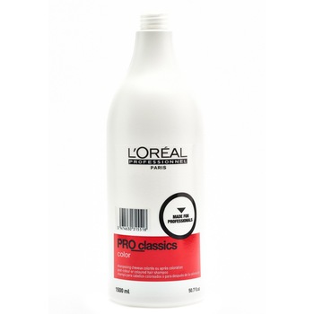 Sampon profesional L'Oreal Professionnel Pro Classics pentru par vopsit, 1500 ml Sampon profesional L'Oreal Professionnel Pro Classics pentru par vopsit, 1500 ml