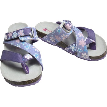 Papuci fete, Primii Pasi, material sintetic, Mov Papuci fete, Primii Pasi, material sintetic, Mov