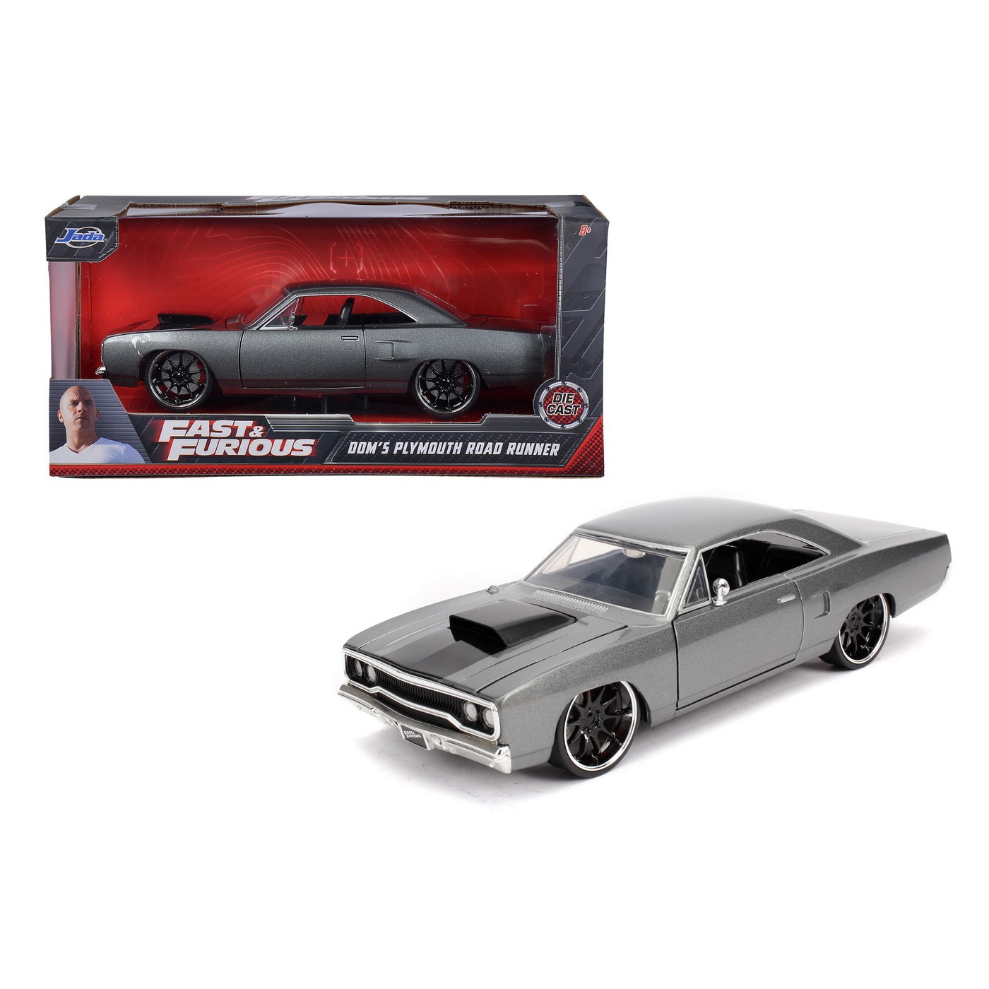 Masinuta Metalica Fast And Furious 1970 Plymouth Road Runner