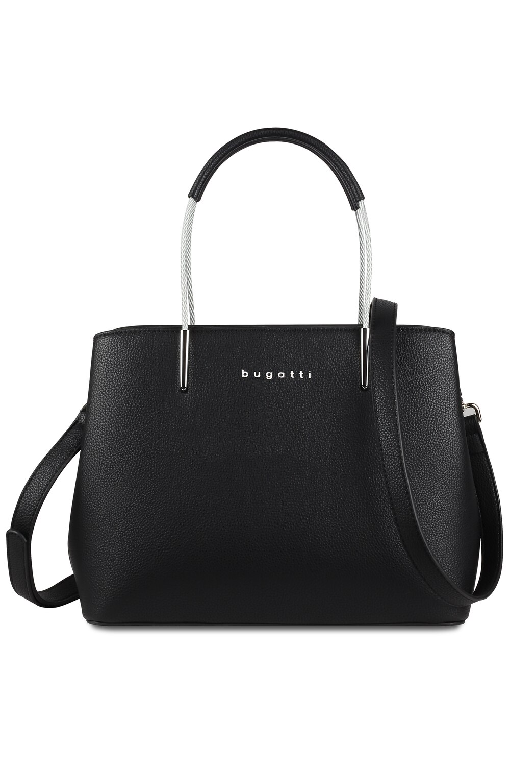 Geanta dama, bugatti, seria Lina, material sintetic, neagra