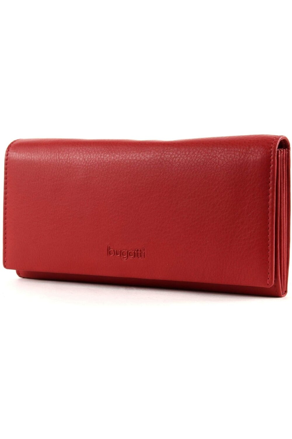 Portofel dama, bugatti, seria Vertice 49319, piele naturala, rosu