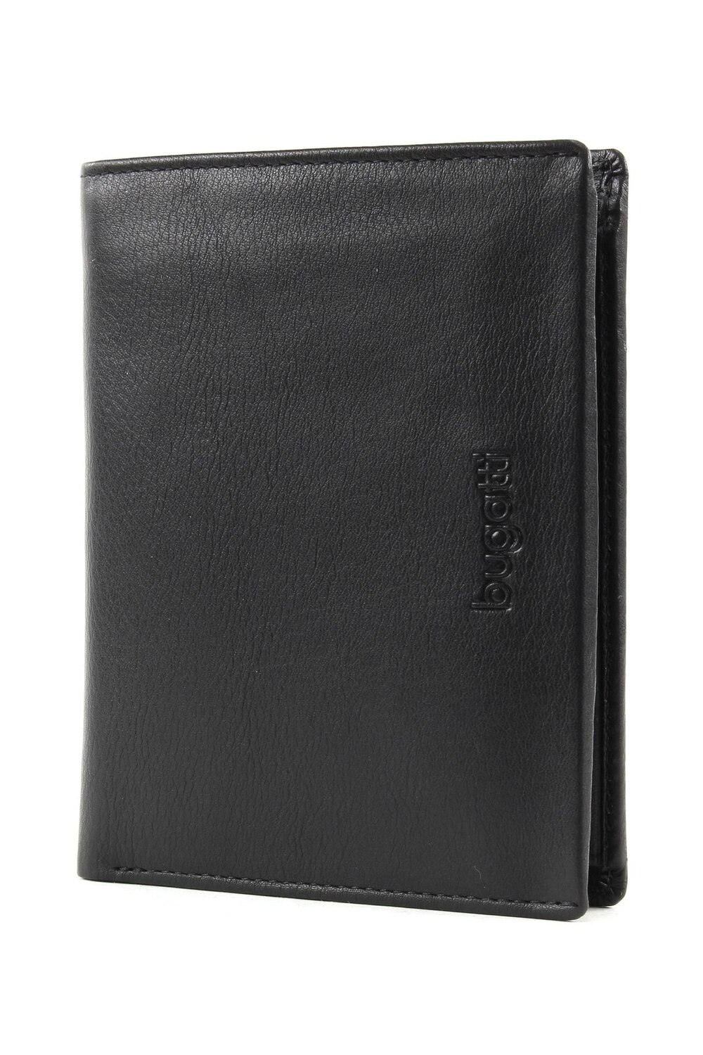 Portofel barbati, bugatti, seria Vertice, piele naturala, negru