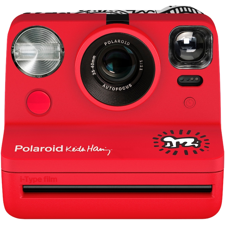 Camera Foto Instant Polaroid Now, I-Type, Keith Haring 2021