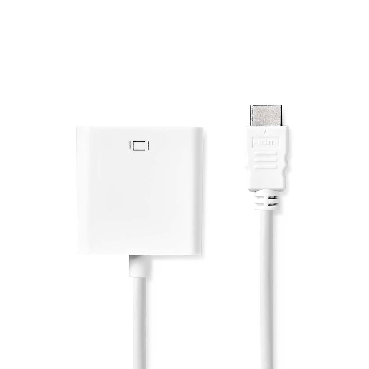 Адаптер Nedis, HDMI VGA, 0.2 м, Бял eMAG.bg