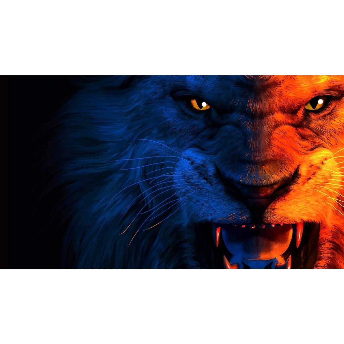 Tablou canvas 75x50 cm, Animale model 464