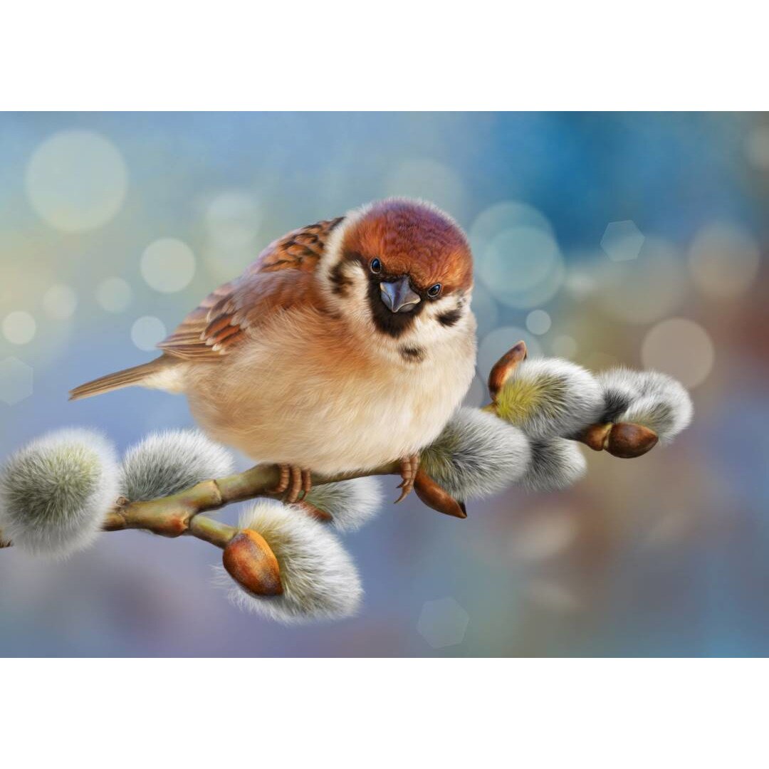 Tablou canvas 50x35 cm, Animale model 579