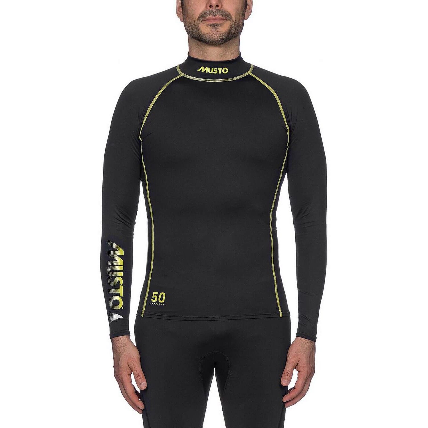 Tricoul de iahting, Musto Spf Rash Guard L/S, Negru, L