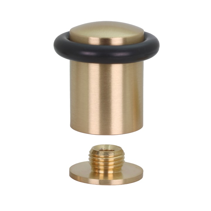 Opritor de usa, instalare cu surub, alama, finisaj mat, 20x29mm, Evi Herrajes, 04010820MT