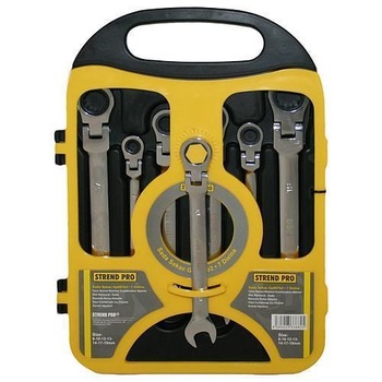 Set chei combinate cu clichet, 6 buc, 8-19 mm Set chei combinate cu clichet, 6 buc, 8-19 mm