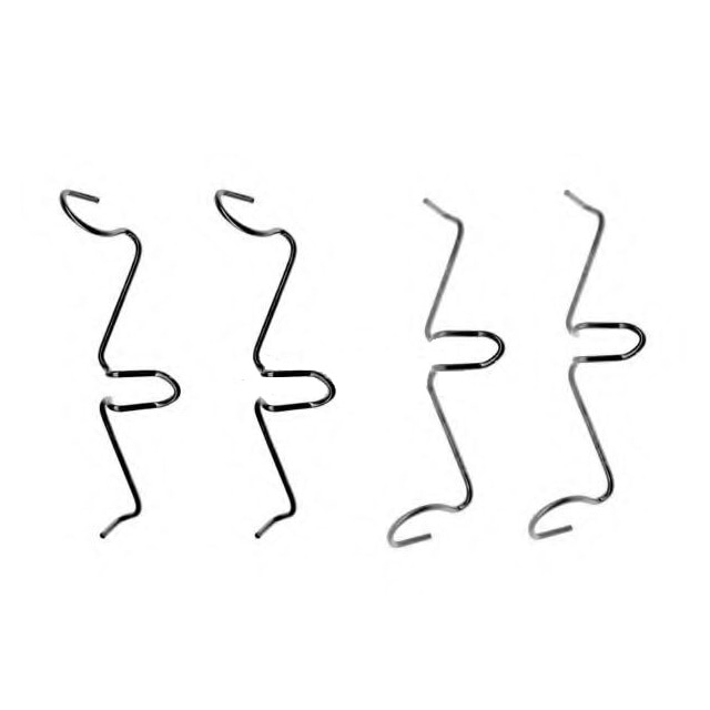 Set arcuri placute frana fata Seat Inca, Volkswagen Golf 1, Jetta 1, Deplhi