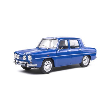 Macheta auto Renault 8 Gordini 1300 (1967) 1:18, Albastru cu dungi albe, Solido Macheta auto Renault 8 Gordini 1300 (1967) 1:18, Albastru cu dungi albe, Solido