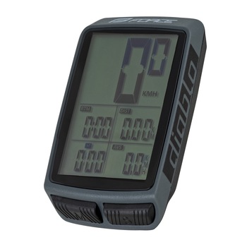 Ciclocomputer Force DIABLO 11F fara fir, gri Ciclocomputer Force DIABLO 11F fara fir, gri
