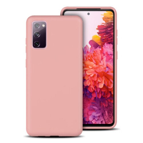 Husa pentru Samsung Galaxy S20 FE, Silicon, Roz, BzStore