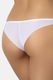 Chiloti de dama brazilieni, cu plasa, fara sudura, Teyli Tati, Alb, XL