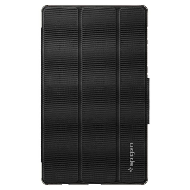 Husa Spigen Liquid Air Folio compatibila cu Samsung Galaxy Tab A7 Lite 8.7 inch Black
