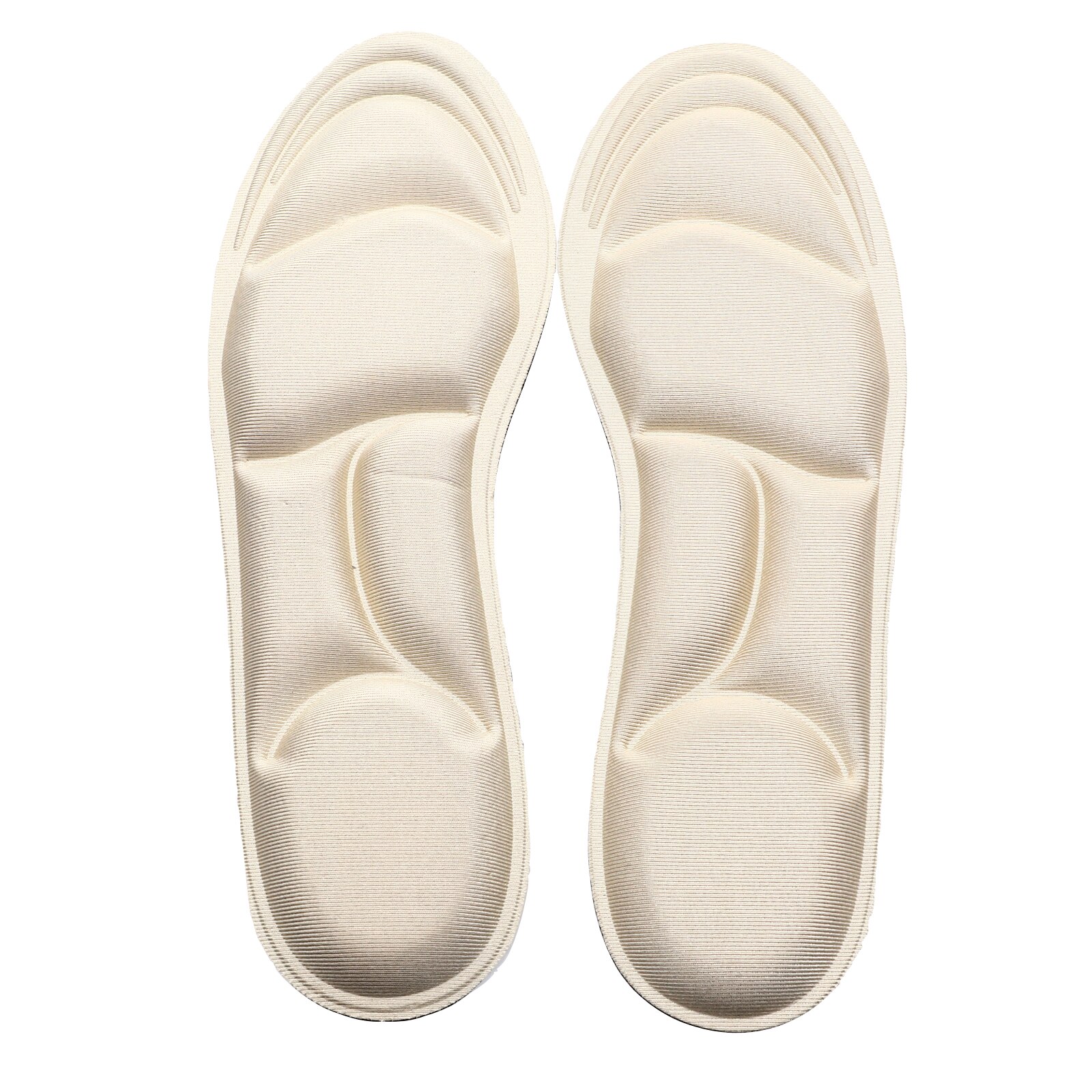 Set 2 bucati branturi ortopedice din spuma cu memorie, marime 35-40, Bej