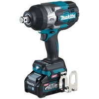 Cheie de strans cu impact pe acumulator Makita TW001GM201, 40 V, 1.630 Nm, 1900 RPM, 2500 BPM, 2 acumulatori, incarcator