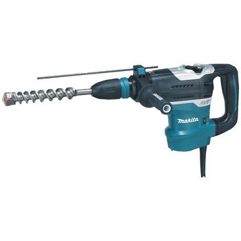 Ciocan rotopercutor Makita HR4013C, 1100 W, 8 J, SDS-MAX sistem prindere, 500 RPM, 40 mm capacitate gaurire, control constant al vitezei, control electronic al turatiei, functie Soft Start Ciocan rotopercutor Makita HR4013C, 1100 W, 8 J, SDS-MAX sistem prindere, 500 RPM, 40 mm capacitate gaurire, control constant al vitezei, control electronic al turatiei, functie Soft Start