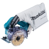 Masina de debitat beton Makita DCC500Z, 18 V, 125 mm diametru disc, 8800 RPM, 27 mm distanta taiere la 45°, fara acumulator/incarcator