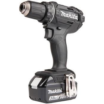Masina de insurubat si gaurit (bormasina) cu percutie pe acumulator Makita DDF482RFEB, 18 V, 1900 RPM, 62/36 Nm, 2 acumulatori Li-Ion LXT 3.0 Ah, incarcator Masina de insurubat si gaurit (bormasina) cu percutie pe acumulator Makita DDF482RFEB, 18 V, 1900 RPM, 62/36 Nm, 2 acumulatori Li-Ion LXT 3.0 Ah, incarcator