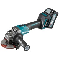 Polizor unghiular pe acumulator Makita GA008GM201, 40 V, 125 mm diametru disc, 8500 RPM, 2 acumulatori, incarcator