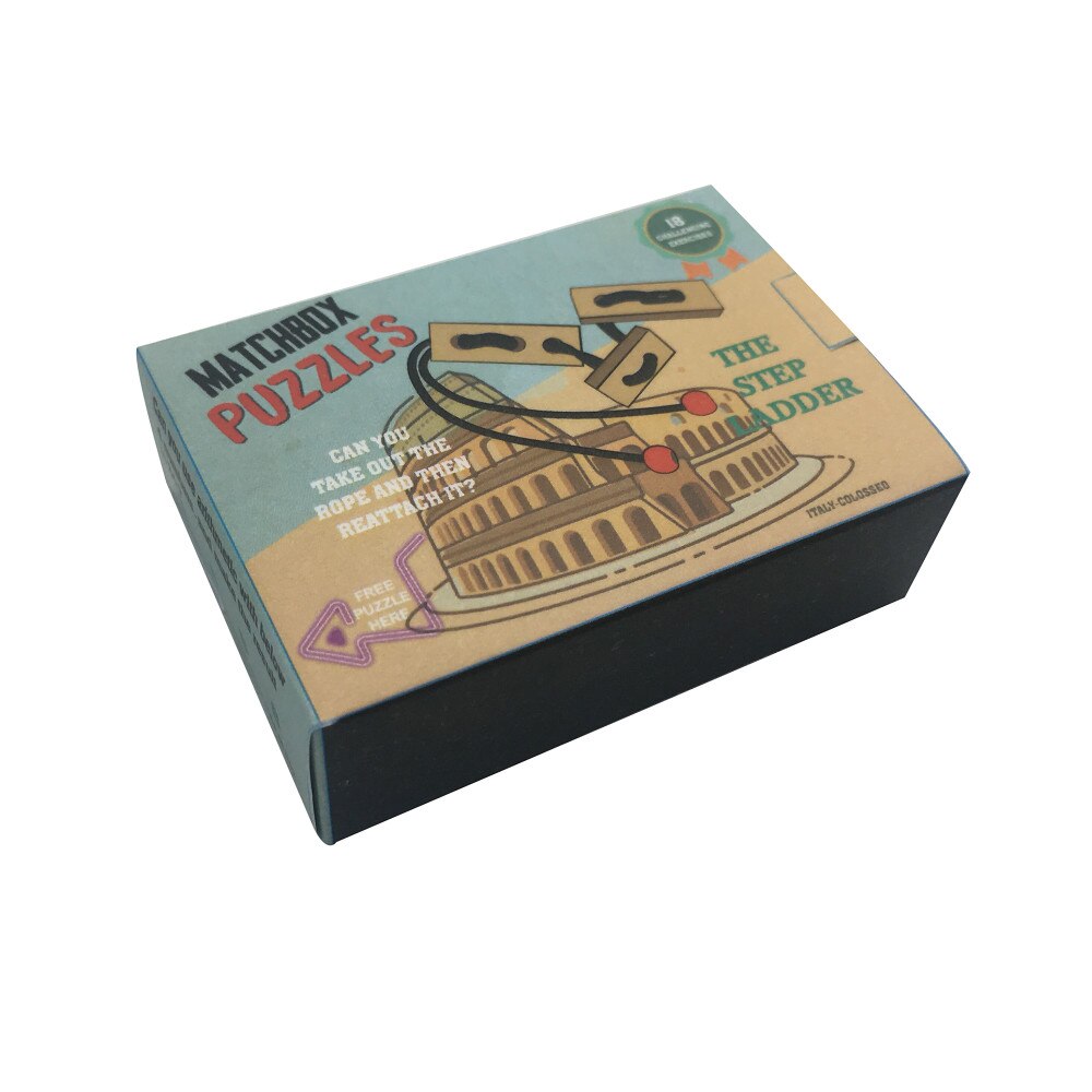 Joc de inteligenta, Matchbox Puzzle - The STEP LADDER