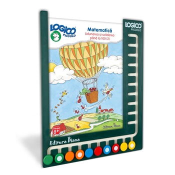 LOGICO-SET CU TABLITA - Matematica - Adunarea si scaderea pana la 100 LOGICO-SET CU TABLITA - Matematica - Adunarea si scaderea pana la 100