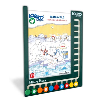LOGICO-SET CU TABLITA - Matematica - Numere pana la 100 LOGICO-SET CU TABLITA - Matematica - Numere pana la 100