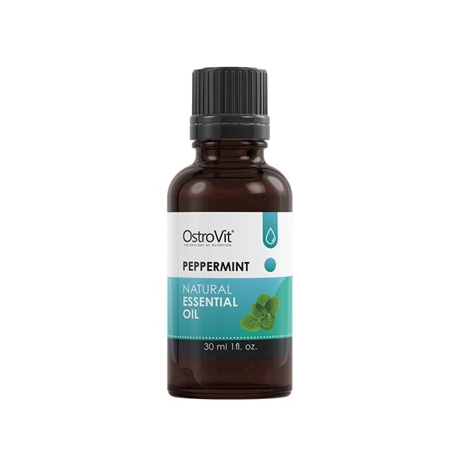 Supliment Alimentar, OstroVit, Peppermint Natural Essential Oil, 30 ml