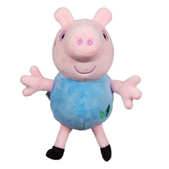 Jucarie de plus Peppa Pig - George, Multicolor Jucarie de plus Peppa Pig - George, Multicolor