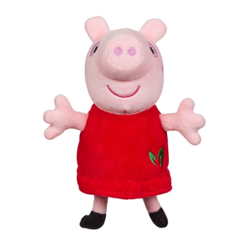 Jucarie de plus Peppa Pig - Peppa , 15cm, Multicolor
