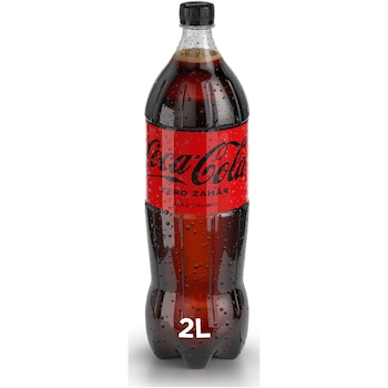 Bautura Carbogazoasa Coca-Cola, Zero Zahar, Pet, 2l Bautura Carbogazoasa Coca-Cola, Zero Zahar, Pet, 2l