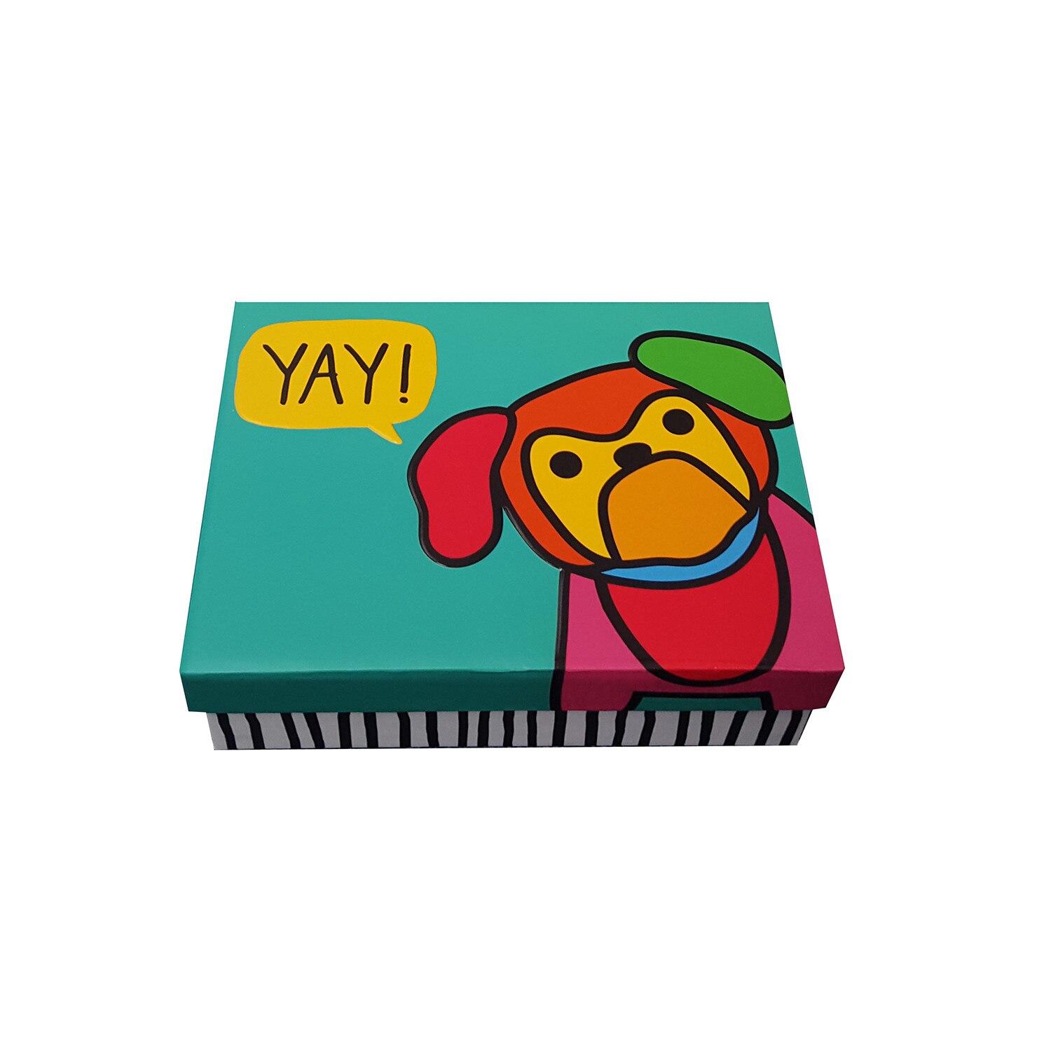 Cutie pentru cadouri - Happy Jackson, Cu model