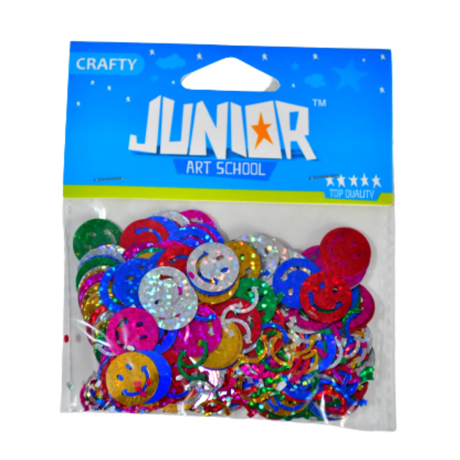 Set smiley colorati, 15mm 14g