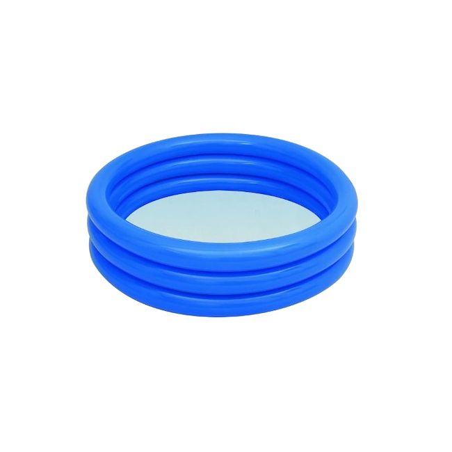 Piscina gonflabila pentru copii, din PVC, dimensiune 155x32 cm, albastru