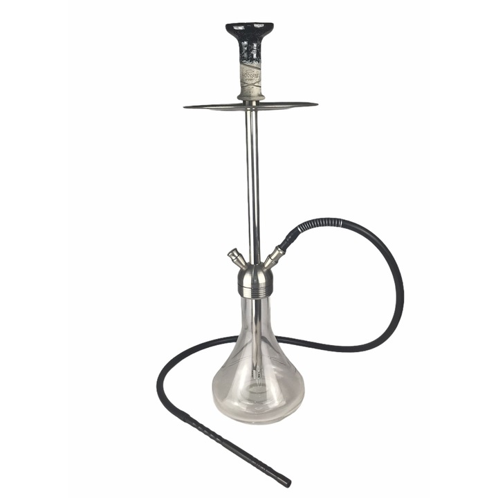 Narghilea Steel, MM, Aluminiu, Gri