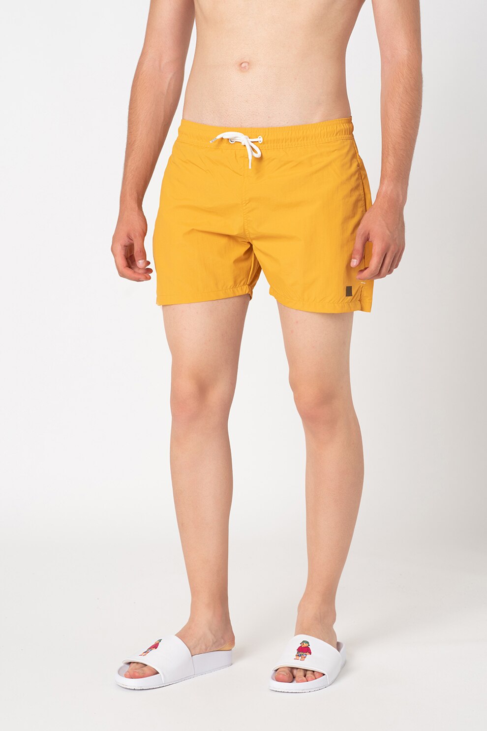 !Solid, Pantaloni scurti de baie Hart, Galben sofran