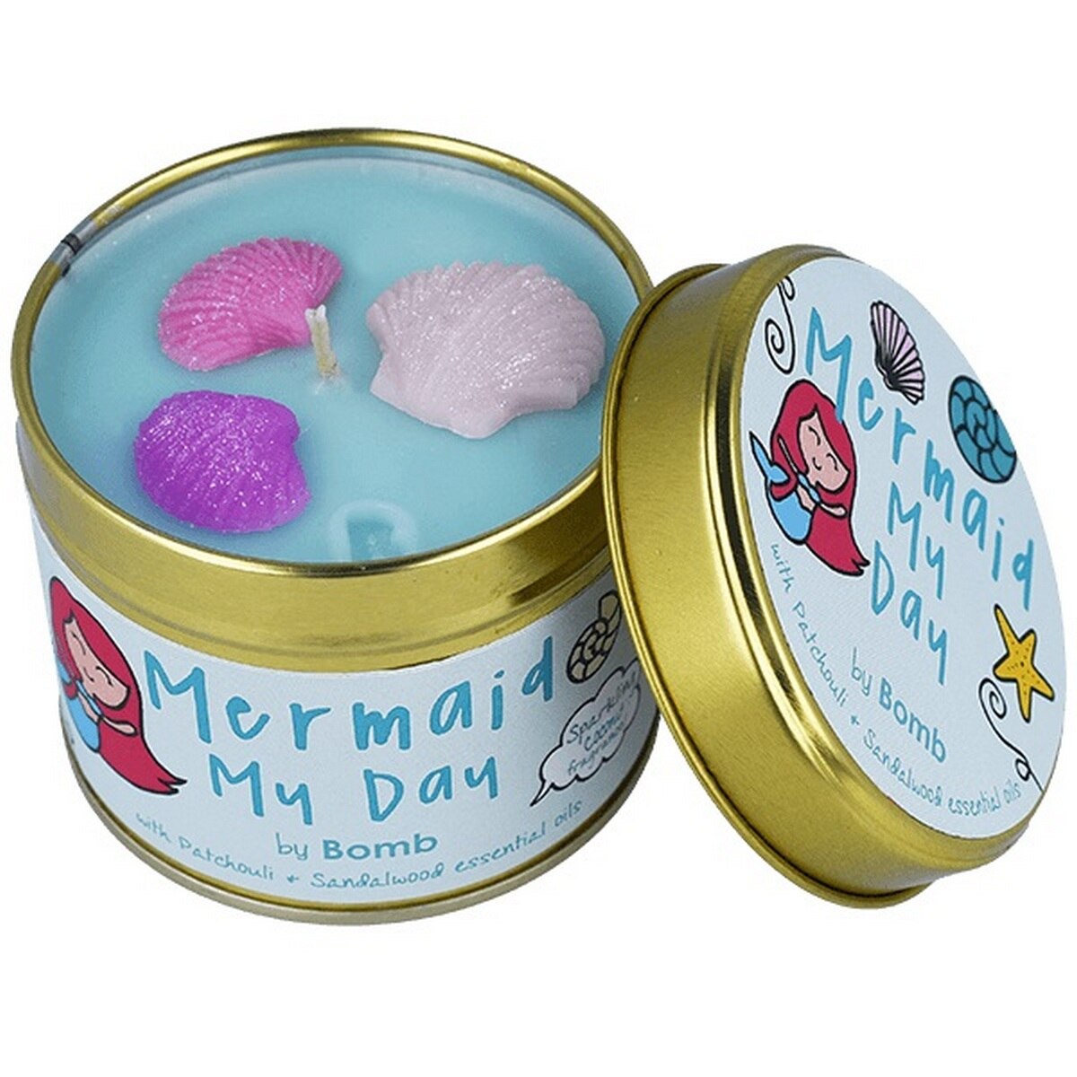 Lumanare parfumata Mermaid My Day, Bomb Cosmetics