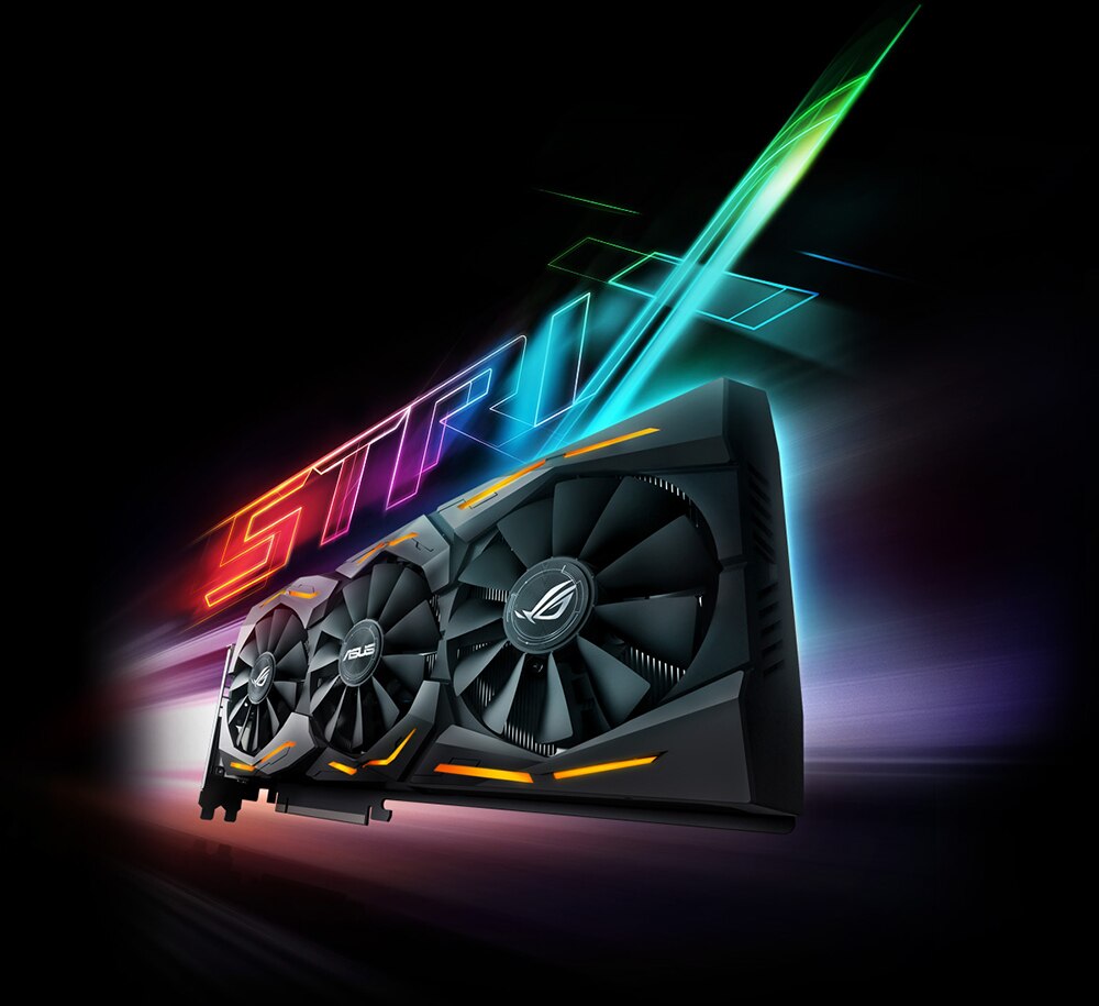 Placa video ASUS GeForce GTX 1070 Ti STRIX GAMING A8G, 8GB DDR5