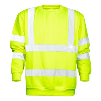 Tricou simplu reflectorizant cu maneca lunga REF 301, culoare galben, marimea S Tricou simplu reflectorizant cu maneca lunga REF 301, culoare galben, marimea S