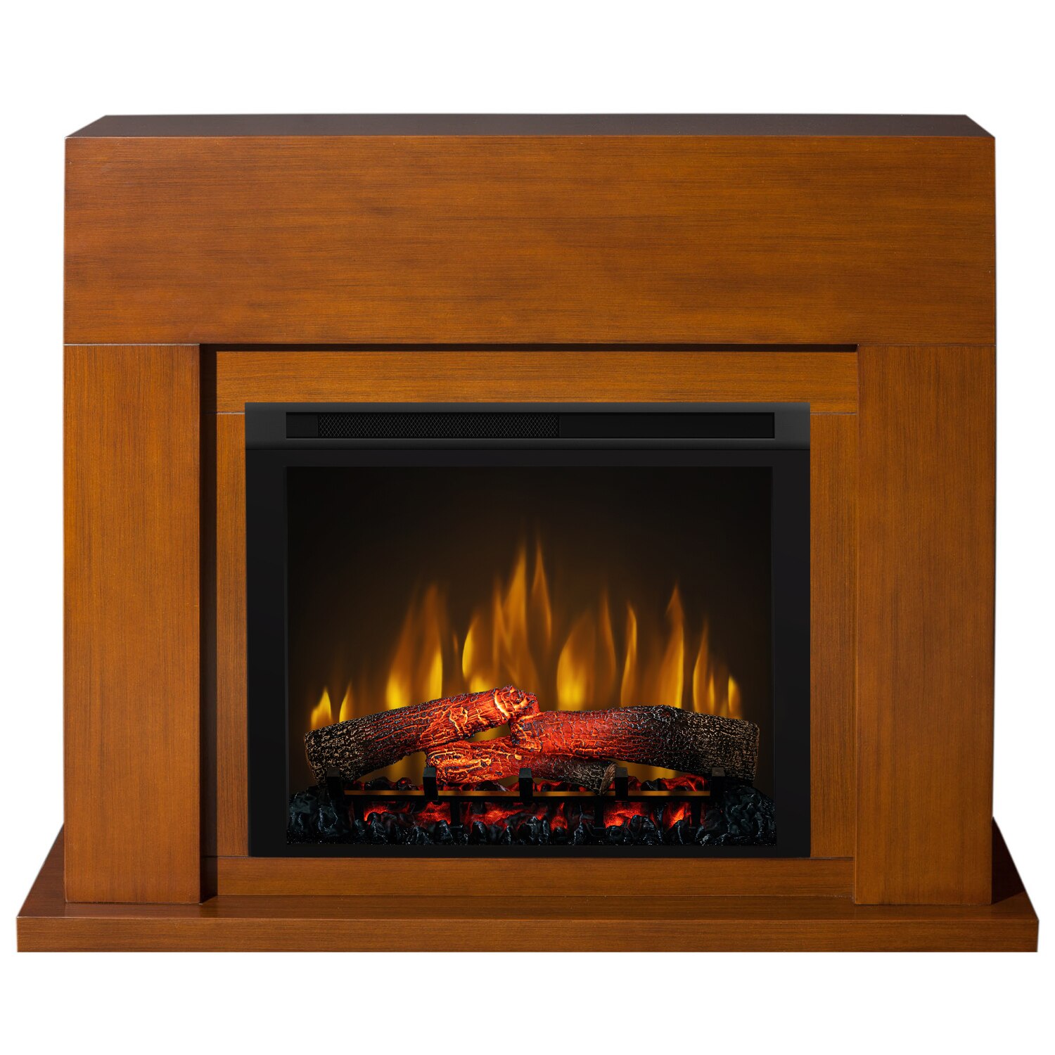 Semineu electric New Cubus Cires cu focar electric 3D Dimplex Optiflame XHD28 si sunet