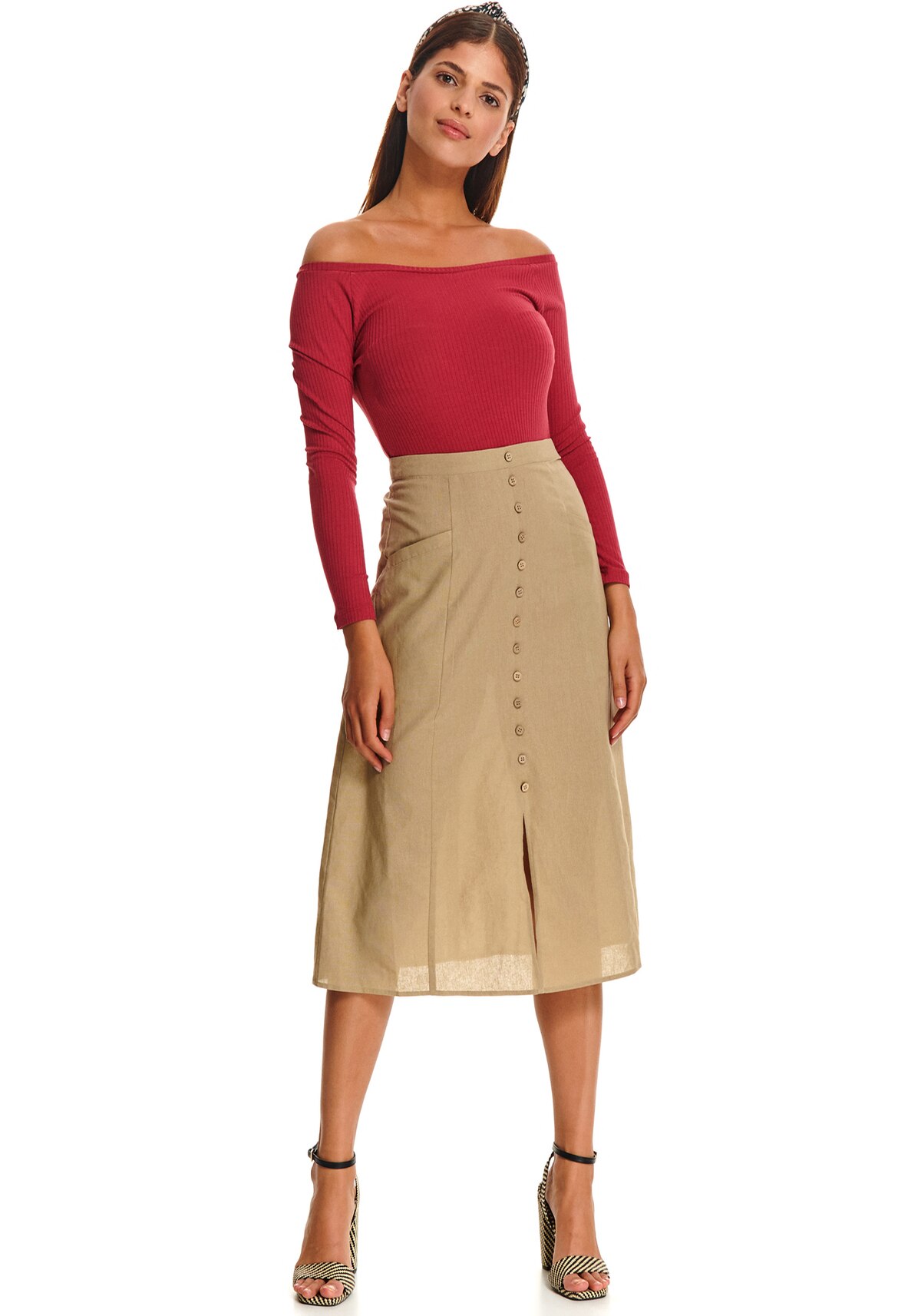 Body pentru femei, TOP SECRET, SBO0009, Alb