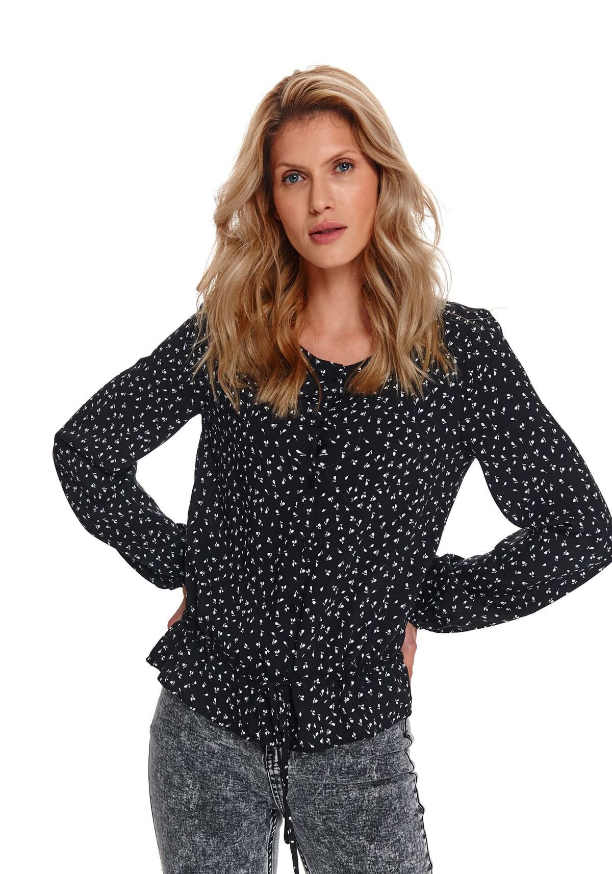 Bluza dama, TOP SECRET, SBD1215, Alb