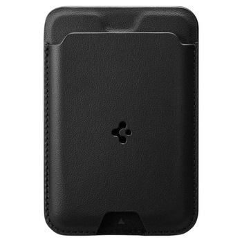 Suport de carduri pentru telefon Spigen Valentinus Card Holder, Atasare cu adeziv 3M, Negru Suport de carduri pentru telefon Spigen Valentinus Card Holder, Atasare cu adeziv 3M, Negru
