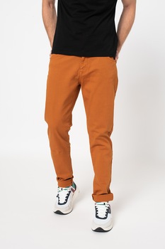 LA MARTINA, Pantaloni slim fit cu buzunare, Oranj stins LA MARTINA, Pantaloni slim fit cu buzunare, Oranj stins