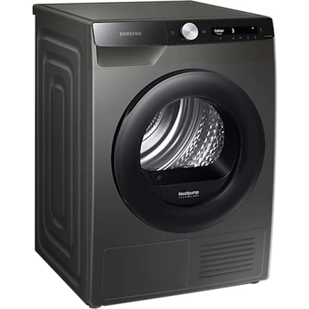 Uscator de rufe Samsung DV80T5220AX/S7, Pompa de caldura, 8 kg, Clasa A+++, AI Control, Quick Dry, Optimal Dry, Wifi, Inox