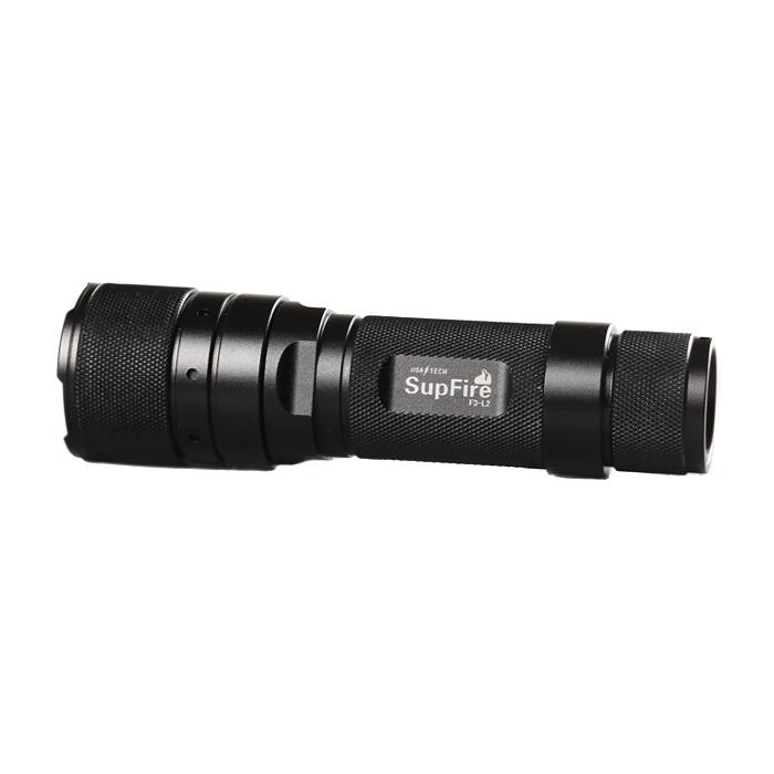 Lanterna LED SupFire X60-T, cu Zoom, 36W, 3000 lm, 3400 mAh