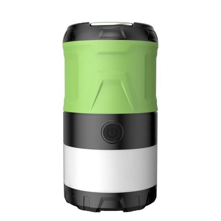 Lanterna LED SupFire T15 pentru camping, lumina anti insecte, 5W, 500 lm, incarcare USB, PowerBank , 5 moduri